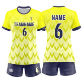 Custom Arrow Gradient Women's Volleyball Jersey Set